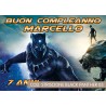 Striscione Black panther - 03 - carta cm 140x100 personalizzato