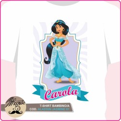 T-shirt Aladdin Jasmine - 01 - personalizzata