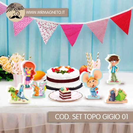 Set Sagome Topo Gigio 01