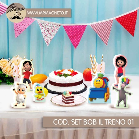 Set Sagome Bob il treno 01