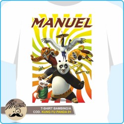 T-shirt Kung Fu Panda - 01 - personalizzata