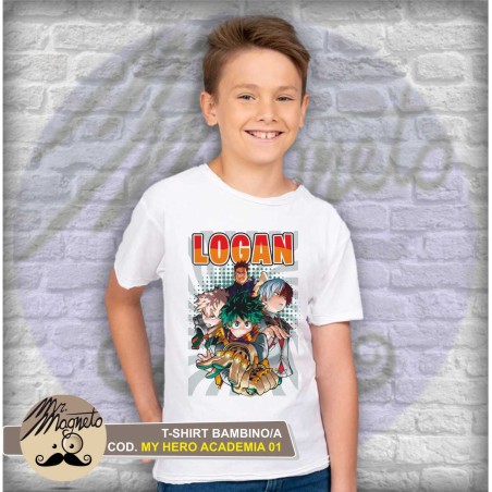 T-shirt My Hero Academia - 01 - personalizzata