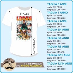 T-shirt My Hero Academia - 01 - personalizzata