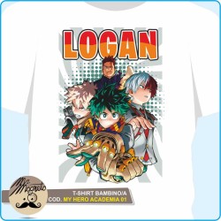 T-shirt My Hero Academia - 01 - personalizzata