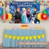 Striscione Frozen - 07- carta cm 140x100 personalizzato