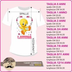 T-shirt Titti - 01 - personalizzata