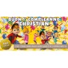 Striscione Maxi Alvin and the Chipmunks - 14 - carta cm 200x100 personalizzato