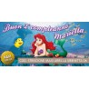 Striscione Maxi Ariel Sirenetta - 06 - carta cm 200x100 personalizzato