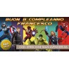 Striscione Maxi Avengers - 06 - carta cm 200x100 personalizzato