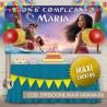 Striscione Maxi Oceania Vaiana - 06 - carta cm 200x100 personalizzato