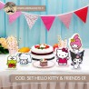 Set Sagome Hello Kitty and friends 01