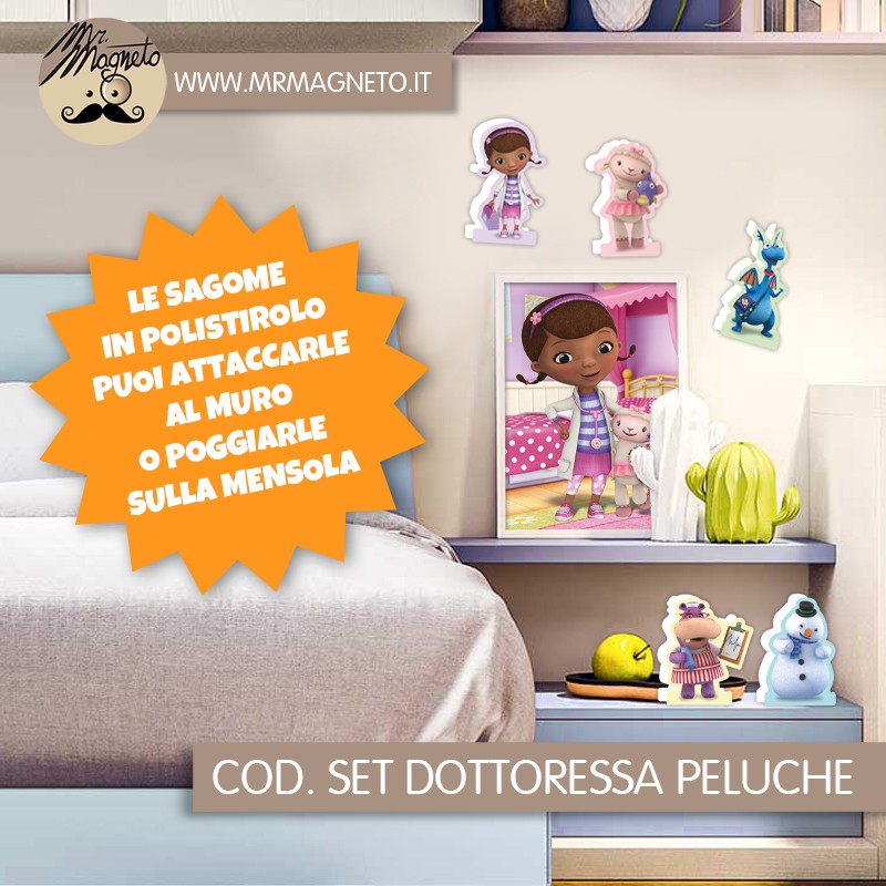 Set Sagome Dottoressa Peluche 01