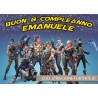 Striscione Fortnite - 01 - carta cm 140x100 personalizzato