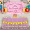 Striscione Principesse Disney - 04 - carta cm 140x100 personalizzato