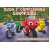 Striscione Ricky zoom - 02 - carta cm 140x100 personalizzato