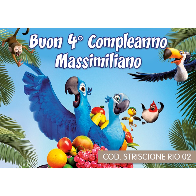 Striscione Mira detective reale - 02 - carta cm 140x100 personalizzato