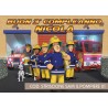 Striscione Sam il pompiere - 01 - carta cm 140x100 personalizzato