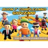 Striscione Stumble guys - 01 - carta cm 140x100 personalizzato