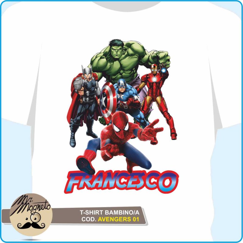 Matita Personalizzata a tema Avengers – Smart Print