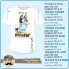 T-shirt Bluey - 01 - personalizzata