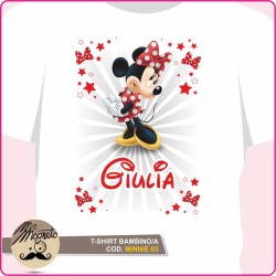 T-shirt Minnie - 03 - personalizzata