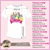 T-shirt Principesse Disney - 01 - personalizzata