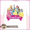 T-shirt Principesse Disney - 01 - personalizzata