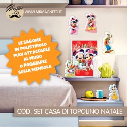 Set Sagome La Casa di Topolino Natale 01