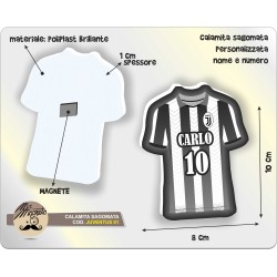 Calamita sagomata Juventus 01