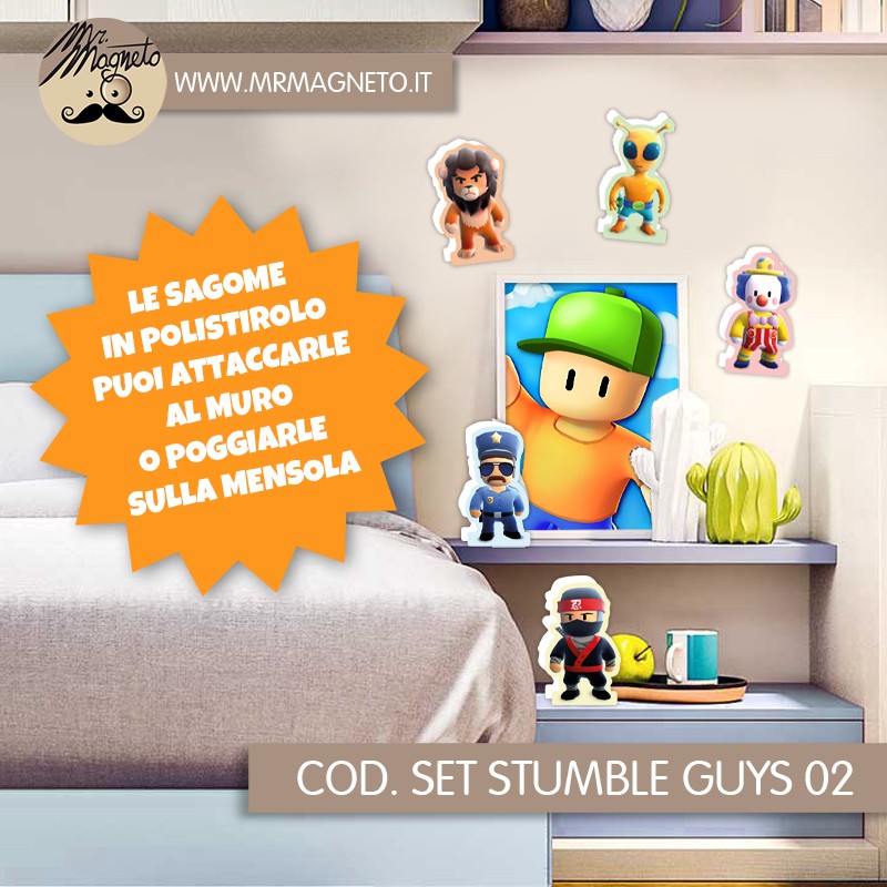 Set Sagome Stumble guys 02