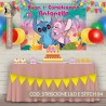 Striscione Lilo e Stitch - 04 - carta cm 140x100 personalizzato