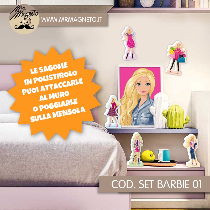 Set Sagome Barbie 01