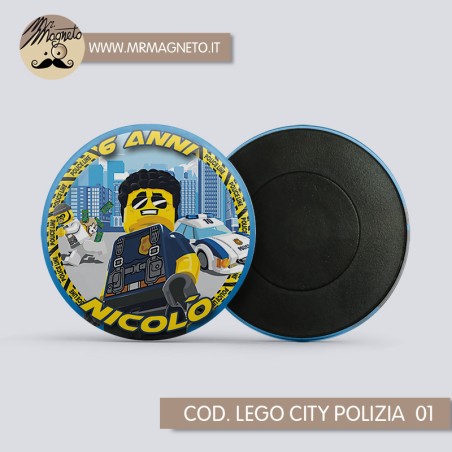 Calamita Lego city polizia 01