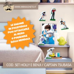 Set Sagome Holly e Benji / Captain Tsubasa 01
